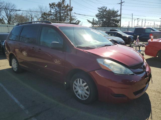 5TDZA23C36S570912 - 2006 TOYOTA SIENNA CE RED photo 1