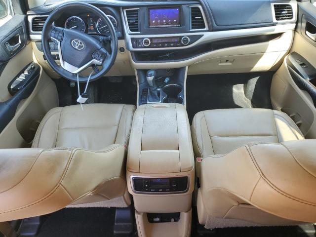 5TDKKRFH8GS144858 - 2016 TOYOTA HIGHLANDER XLE MAROON photo 8