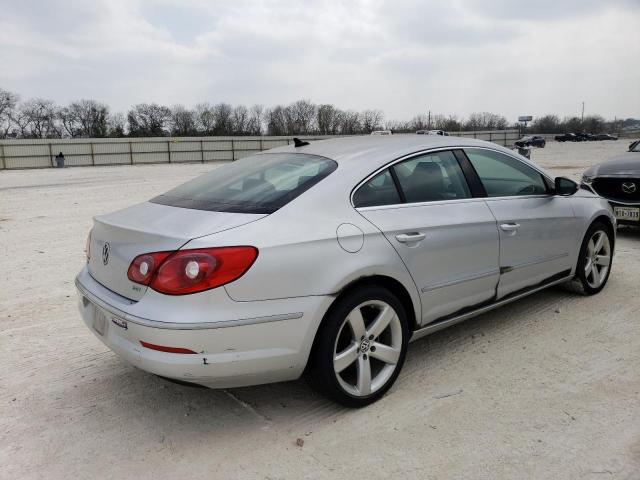 WVWHN7AN2CE502684 - 2012 VOLKSWAGEN CC LUXURY SILVER photo 3