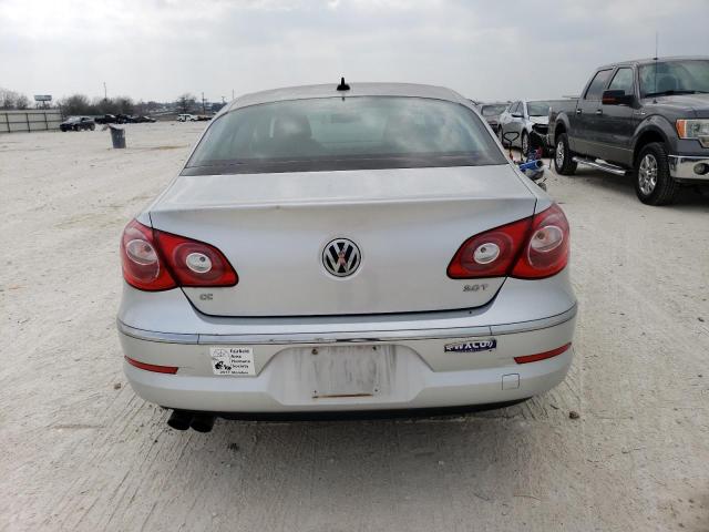 WVWHN7AN2CE502684 - 2012 VOLKSWAGEN CC LUXURY SILVER photo 6