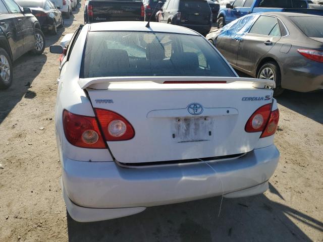 1NXBR32E68Z027096 - 2008 TOYOTA COROLLA CE WHITE photo 6