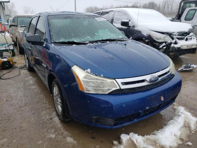 1FAHP35N19W188175 - 2009 FORD FOCUS SE BLUE photo 4