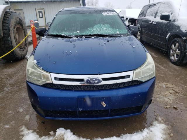 1FAHP35N19W188175 - 2009 FORD FOCUS SE BLUE photo 5