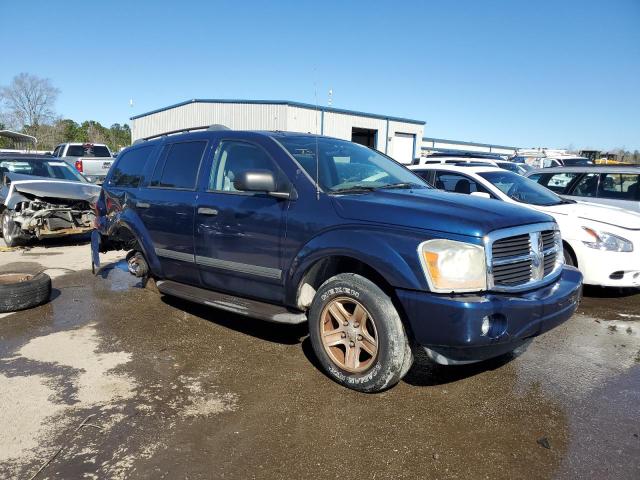 1D4HD48N56F132369 - 2006 DODGE DURANGO SLT BLUE photo 4