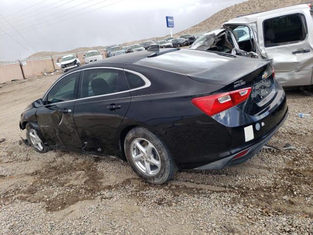 1G1ZB5ST0JF133127 - 2018 CHEVROLET MALIBU LS BLACK photo 2