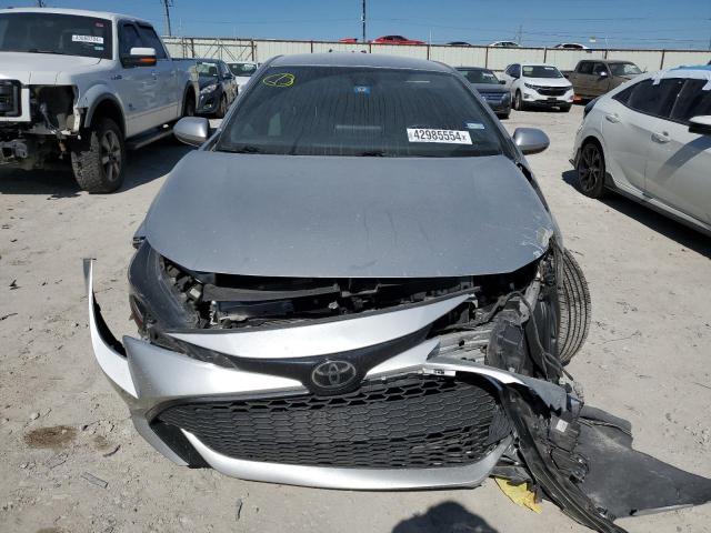 JTNK4RBE0K3045186 - 2019 TOYOTA COROLLA SE SILVER photo 5