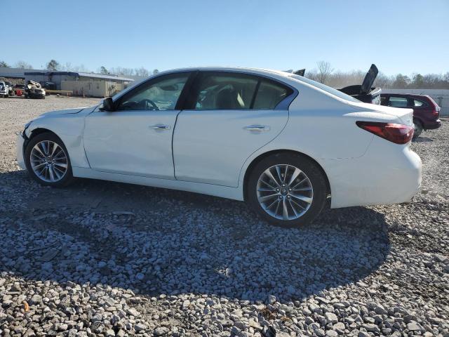 JN1EV7BR0MM754142 - 2021 INFINITI Q50 LUXE WHITE photo 2