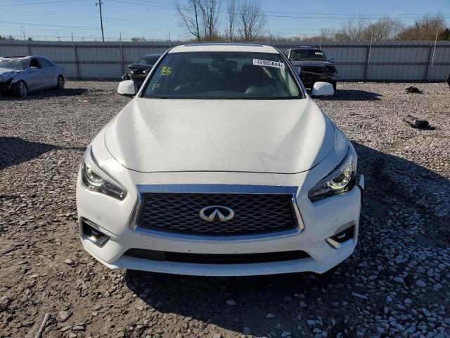 JN1EV7BR0MM754142 - 2021 INFINITI Q50 LUXE WHITE photo 5