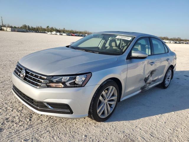 1VWLA7A3XKC005555 - 2019 VOLKSWAGEN PASSAT WOLFSBURG SILVER photo 1