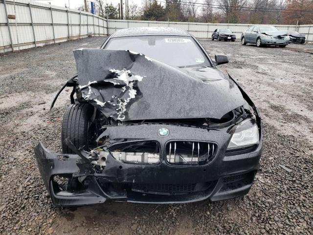 WBA6A0C57ED317298 - 2014 BMW 640 I GRAN COUPE BLACK photo 5