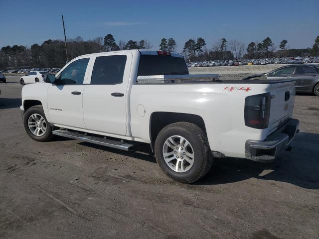 3GCUKREC4EG156516 - 2014 CHEVROLET SILVERADO K1500 LT WHITE photo 2