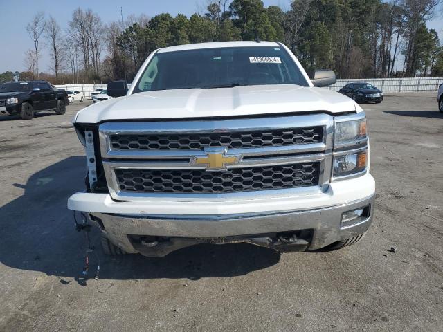 3GCUKREC4EG156516 - 2014 CHEVROLET SILVERADO K1500 LT WHITE photo 5