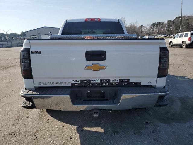 3GCUKREC4EG156516 - 2014 CHEVROLET SILVERADO K1500 LT WHITE photo 6