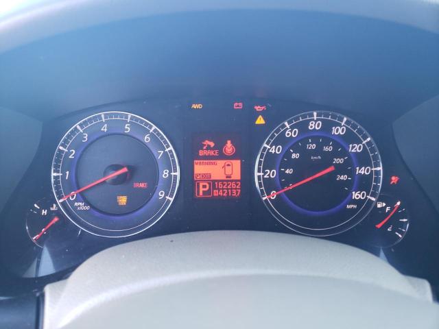 JNKAJ09F48M354549 - 2008 INFINITI EX35 BASE Սպիտակ լուսանկար 9