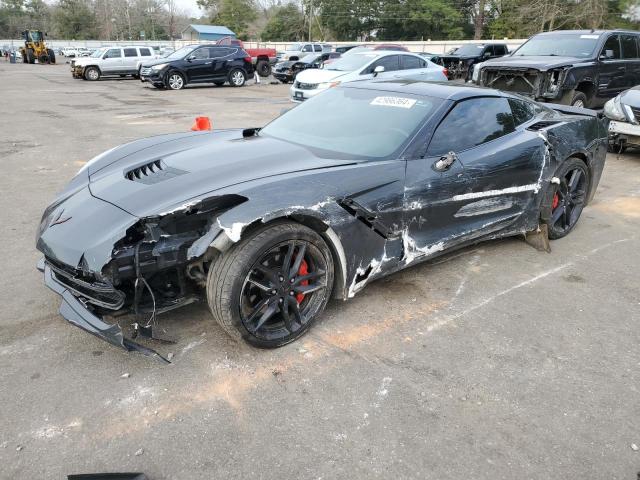 1G1YB2D77K5104578 - 2019 CHEVROLET CORVETTE STINGRAY 1LT GRAY photo 1