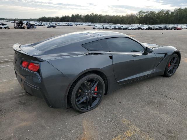 1G1YB2D77K5104578 - 2019 CHEVROLET CORVETTE STINGRAY 1LT GRAY photo 3