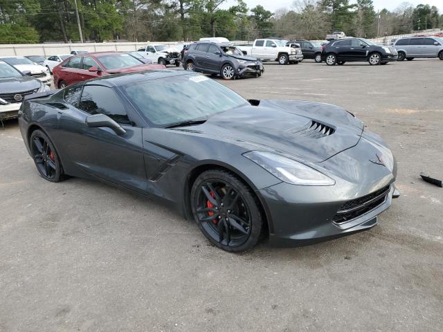 1G1YB2D77K5104578 - 2019 CHEVROLET CORVETTE STINGRAY 1LT GRAY photo 4