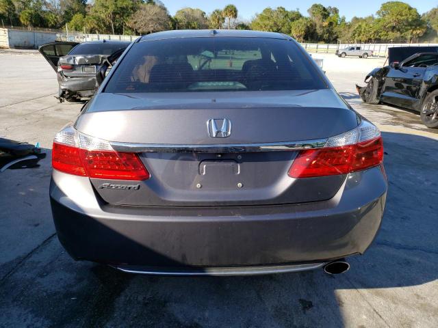 1HGCR2F82EA221887 - 2014 HONDA ACCORD EXL GRAY photo 6