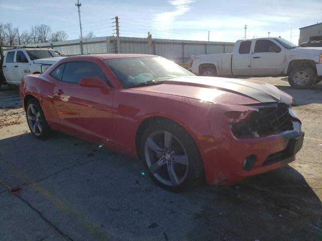 2G1FB1EV9A9106736 - 2010 CHEVROLET CAMARO LT RED photo 4