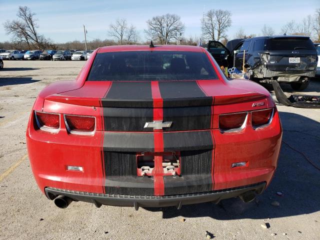 2G1FB1EV9A9106736 - 2010 CHEVROLET CAMARO LT RED photo 6