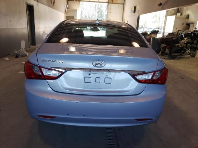 5NPEB4AC8DH504076 - 2013 HYUNDAI SONATA GLS SILVER photo 6