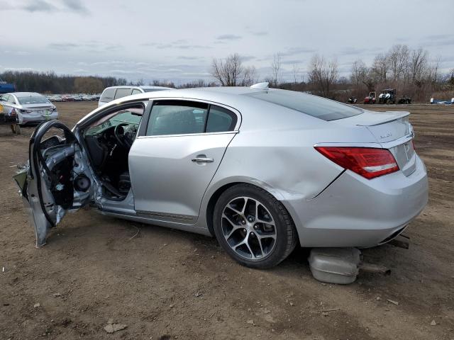 1G4G45G31GF282488 - 2016 BUICK LACROSSE SPORT TOURING SILVER photo 2