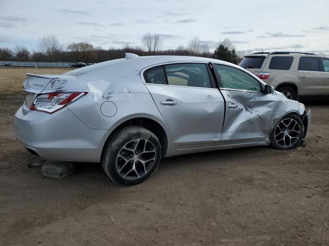 1G4G45G31GF282488 - 2016 BUICK LACROSSE SPORT TOURING SILVER photo 3