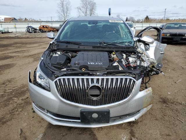 1G4G45G31GF282488 - 2016 BUICK LACROSSE SPORT TOURING SILVER photo 5