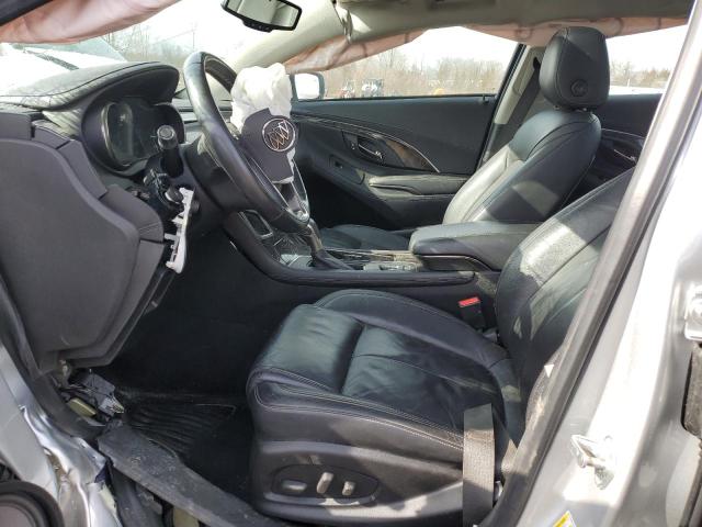 1G4G45G31GF282488 - 2016 BUICK LACROSSE SPORT TOURING SILVER photo 7