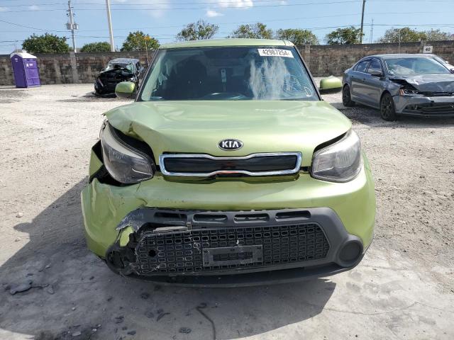 KNDJP3A54F7781617 - 2015 KIA SOUL + GREEN photo 5