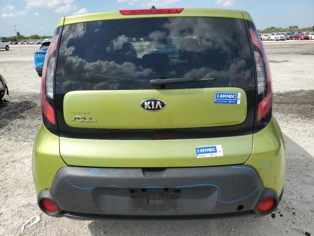 KNDJP3A54F7781617 - 2015 KIA SOUL + GREEN photo 6