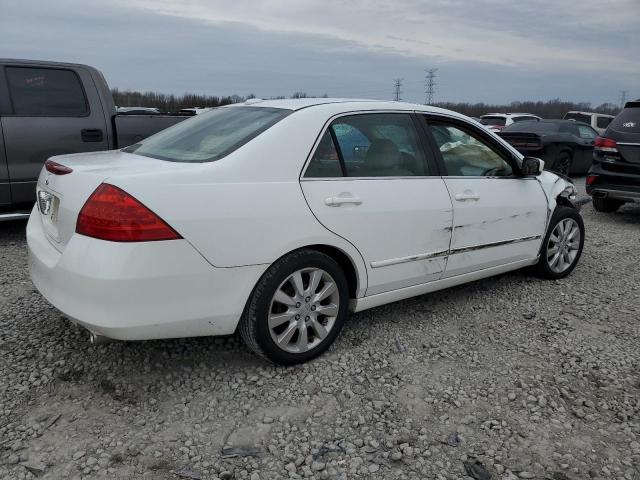 1HGCM66526A073575 - 2006 HONDA ACCORD EX WHITE photo 3