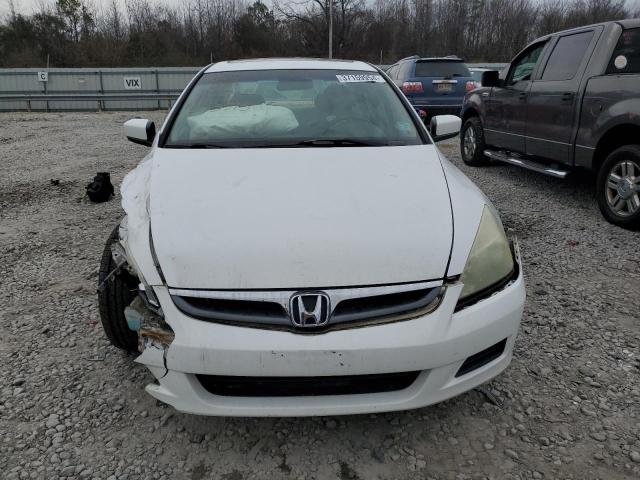 1HGCM66526A073575 - 2006 HONDA ACCORD EX WHITE photo 5