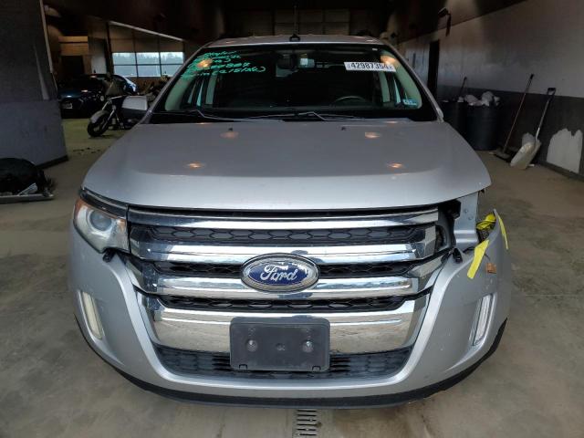 2FMDK3JC0DBA17936 - 2013 FORD EDGE SEL SILVER photo 5