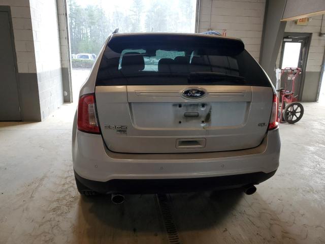 2FMDK3JC0DBA17936 - 2013 FORD EDGE SEL SILVER photo 6