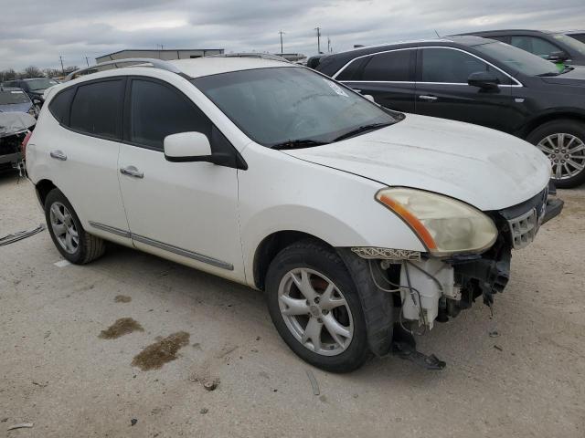 JN8AS5MT3BW183852 - 2011 NISSAN ROGUE S WHITE photo 4