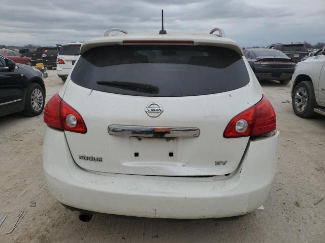 JN8AS5MT3BW183852 - 2011 NISSAN ROGUE S WHITE photo 6