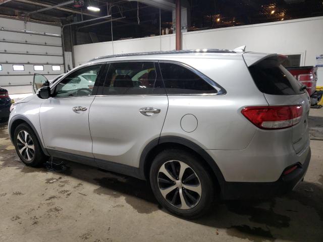 5XYPHDA51GG173720 - 2016 KIA SORENTO EX SILVER photo 2