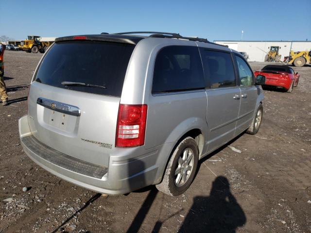 2A4RR5D12AR337705 - 2010 CHRYSLER TOWN & COU TOURING SILVER photo 3