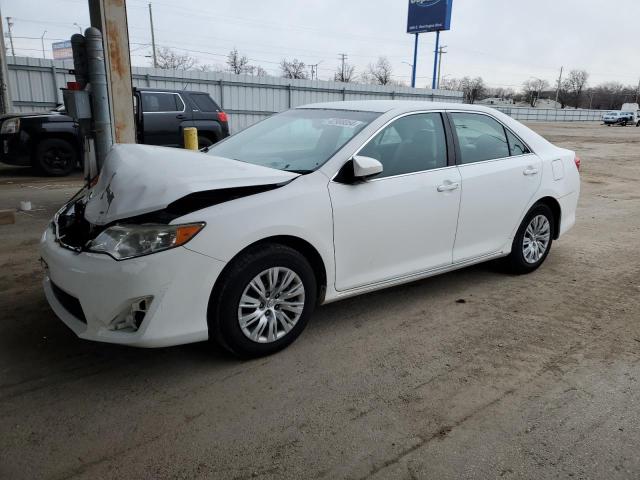 4T4BF1FK4DR295156 - 2013 TOYOTA CAMRY L WHITE photo 1