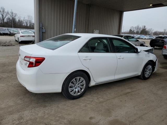 4T4BF1FK4DR295156 - 2013 TOYOTA CAMRY L WHITE photo 3