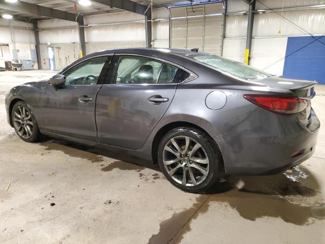 JM1GJ1W58G1451380 - 2016 MAZDA 6 GRAND TOURING GRAY photo 2