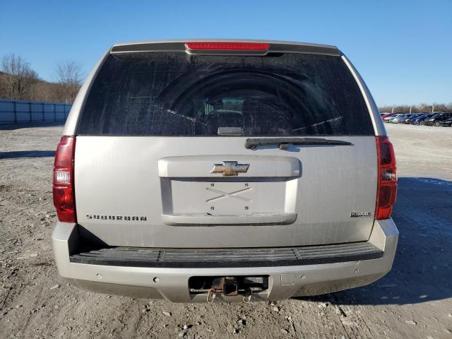 1GNFK26359R159162 - 2009 CHEVROLET SUBURBAN K1500 LT SILVER photo 6