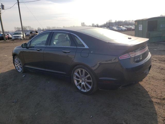 3LN6L2G90ER835889 - 2014 LINCOLN MKZ BLACK photo 2