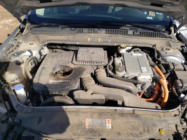 3FA6P0RU5LR157206 - 2020 FORD FUSION TITANIUM SILVER photo 11