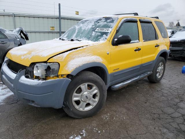 1FMCU03102KD95418 - 2002 FORD ESCAPE XLT YELLOW photo 1