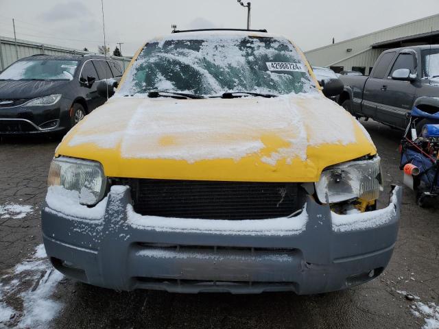 1FMCU03102KD95418 - 2002 FORD ESCAPE XLT YELLOW photo 5