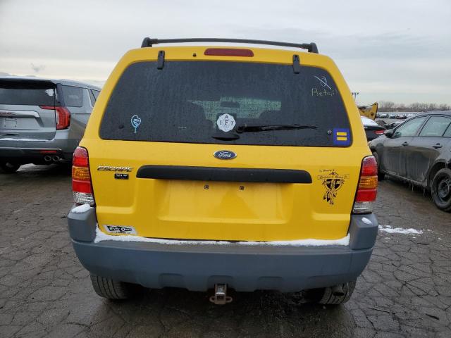 1FMCU03102KD95418 - 2002 FORD ESCAPE XLT YELLOW photo 6