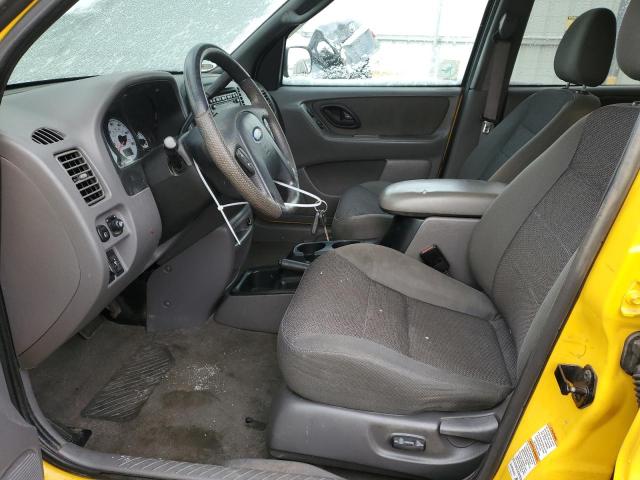 1FMCU03102KD95418 - 2002 FORD ESCAPE XLT YELLOW photo 7