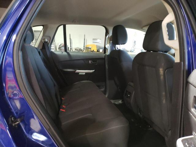 2FMDK3GC1DBC21068 - 2013 FORD EDGE SE BLUE photo 10